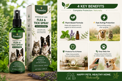 Pawmire-Protect Your Pet Before Fleas & Ticks Become a Problem