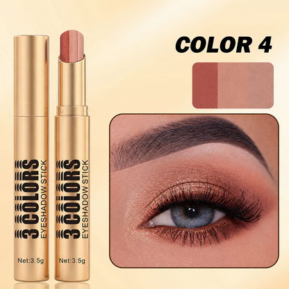 🏆Flash Sale⚡50K+ SOLD! Almost Gone-💥3 Color Eyeshadow Stick
