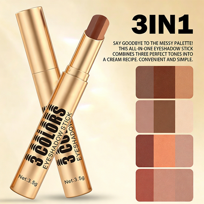 🏆Flash Sale⚡50K+ SOLD! Almost Gone-💥3 Color Eyeshadow Stick
