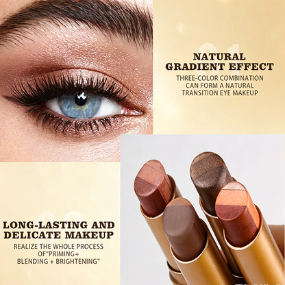 🏆Flash Sale⚡50K+ SOLD! Almost Gone-💥3 Color Eyeshadow Stick