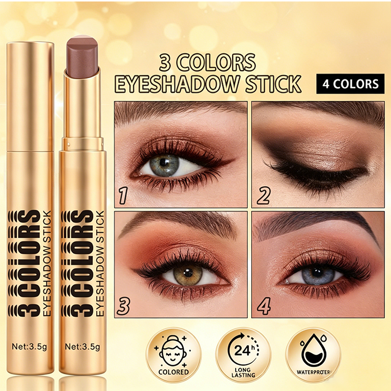 🏆Flash Sale⚡50K+ SOLD! Almost Gone-💥3 Color Eyeshadow Stick